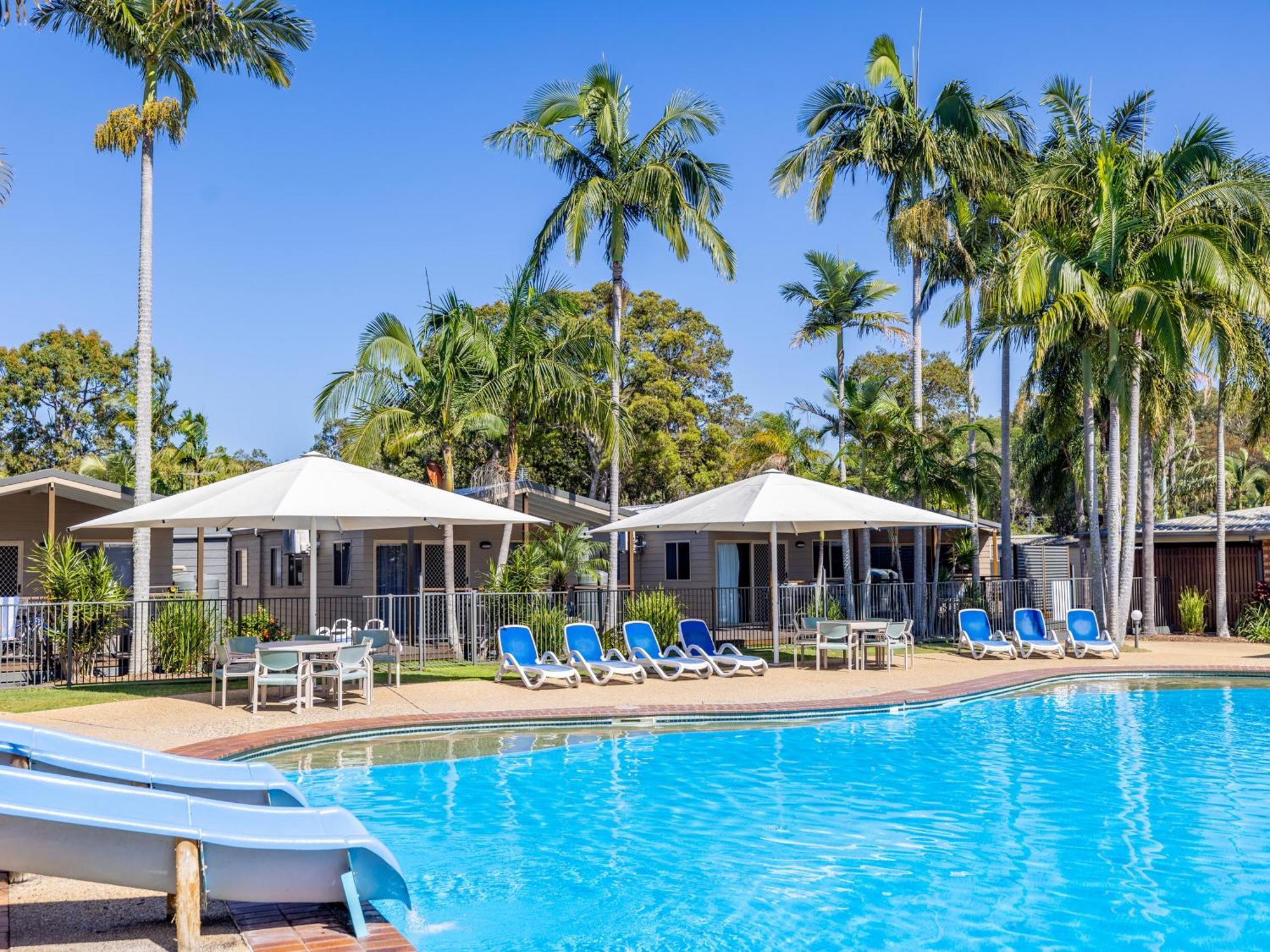 Nrma Blue Dolphin Yamba Holiday Resort Eksteriør bilde