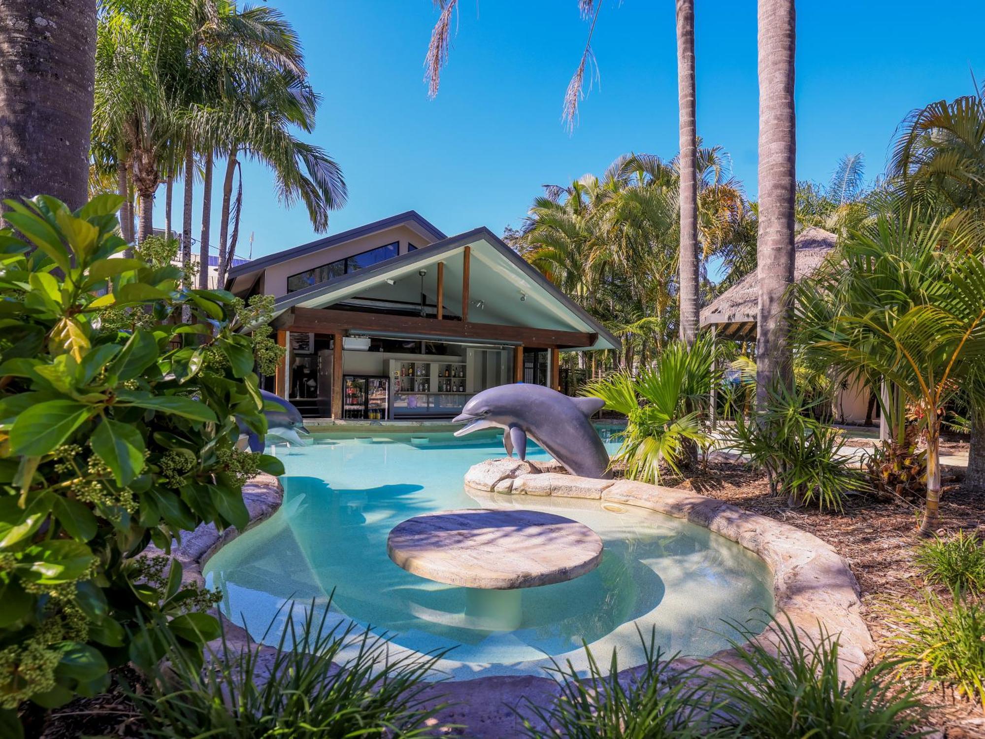 Nrma Blue Dolphin Yamba Holiday Resort Eksteriør bilde