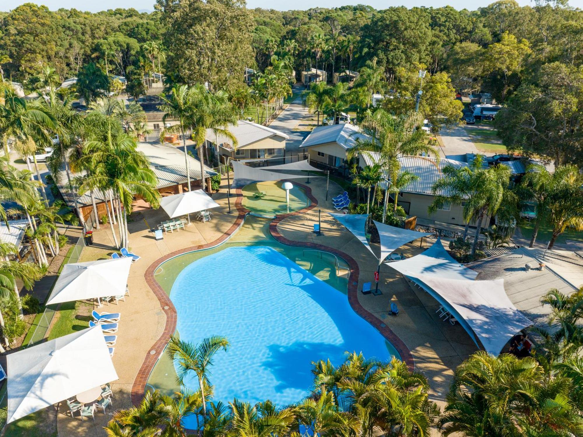 Nrma Blue Dolphin Yamba Holiday Resort Eksteriør bilde